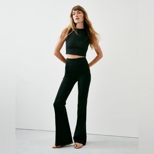 SPANXsmooth™ PerfectFit Ponte Black Flare Pant Size 1x NWT Brand New